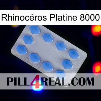 Rhinocéros Platine 8000 21